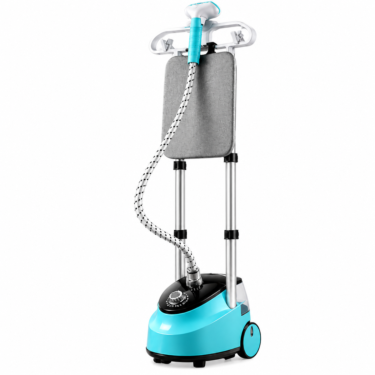 Défroisseur vapeur sur pied 2-en-1 avec planche intégrée, 2000w