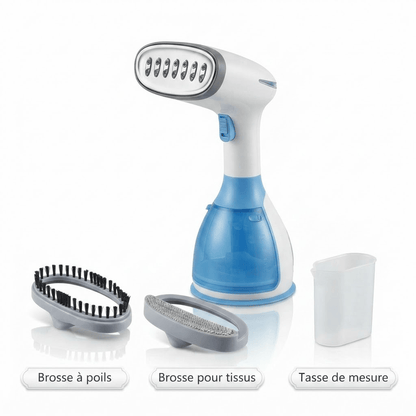 Défroisseur vapeur portable : Vêtements impeccables en 2 min