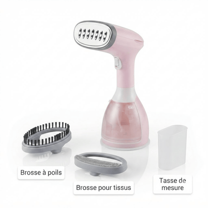 Défroisseur vapeur portable : Vêtements impeccables en 2 min