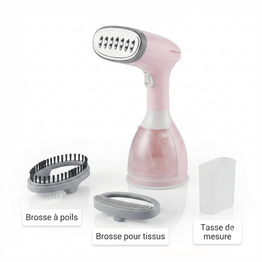 Défroisseur vapeur portable : Vêtements impeccables en 2 min