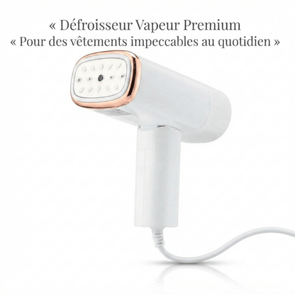 Défroisseur vapeur portable : Vêtements impeccables en 40s