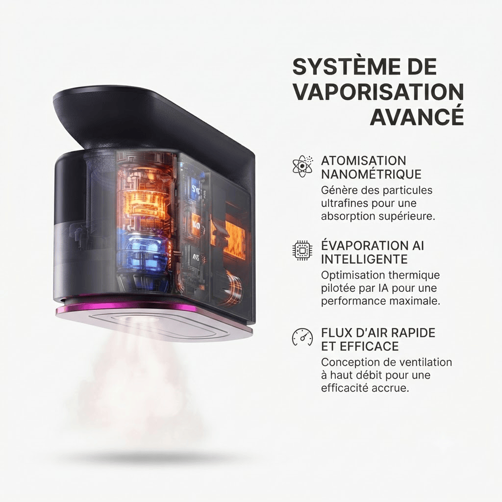 Défroisseur vapeur portable : soin intelligent 5-en-1 rapide