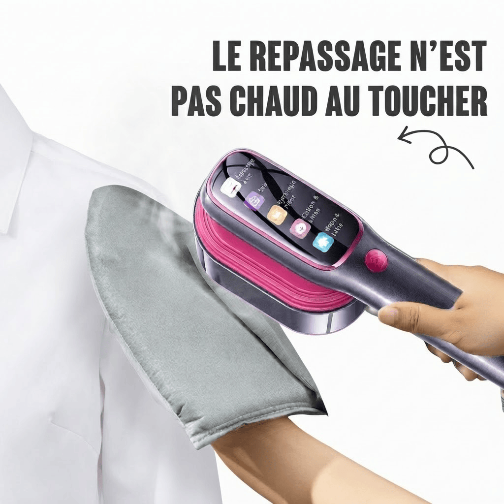 Défroisseur vapeur portable : soin intelligent 5-en-1 rapide