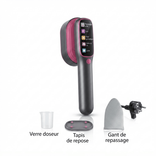 Défroisseur vapeur portable : soin intelligent 5-en-1 rapide
