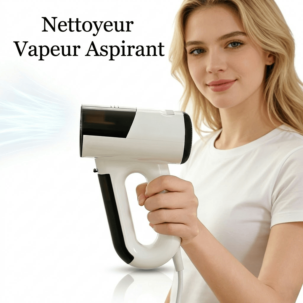 Défroisseur vapeur portable : linge impeccable en un seul geste