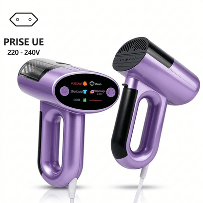 Défroisseur vapeur portable : linge impeccable en un seul geste