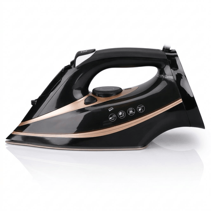 Fer à repasser vapeur puissant 2600W : linge lisse et rapide